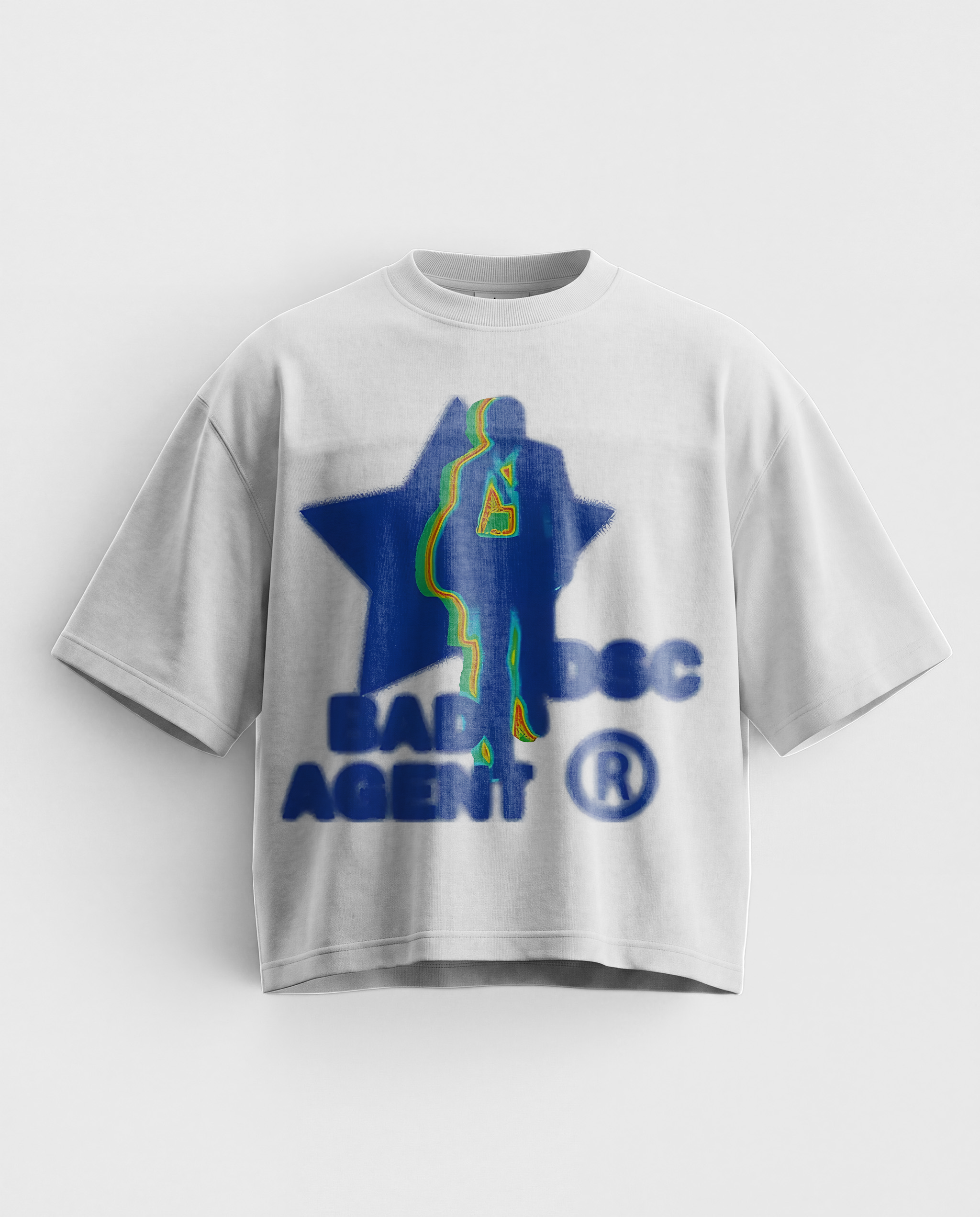 'BAD AGENT' GRAPHIC TEE
