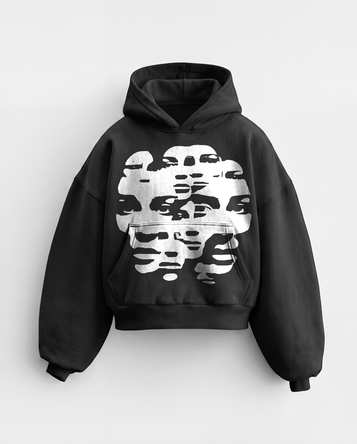 'DISTORTION' 500G HEAVYWEIGHT HOODIE