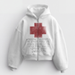 'JULY1974' HEAVYWEIGHT BOXY ZIPUP HOODIE
