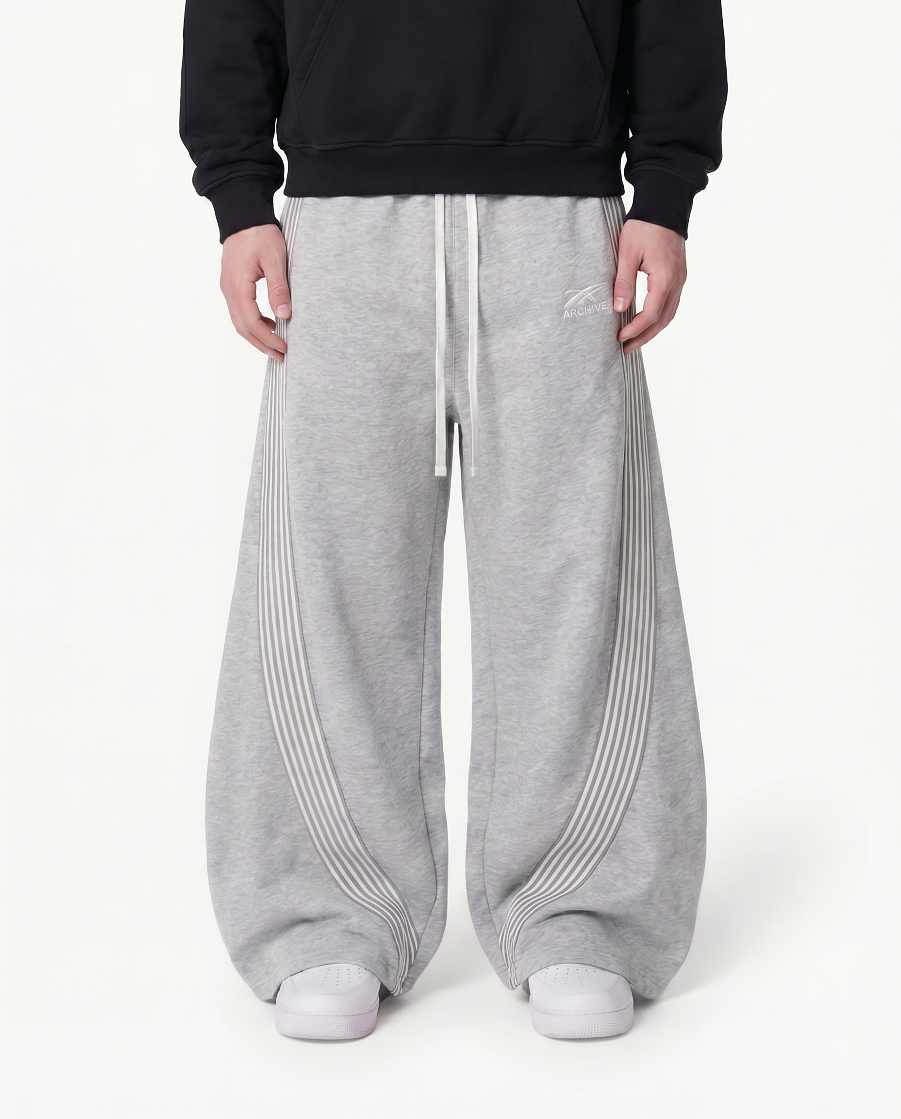 ARCHIVE ESSENTIAL WIDELEG SWEATPANTS GRAY