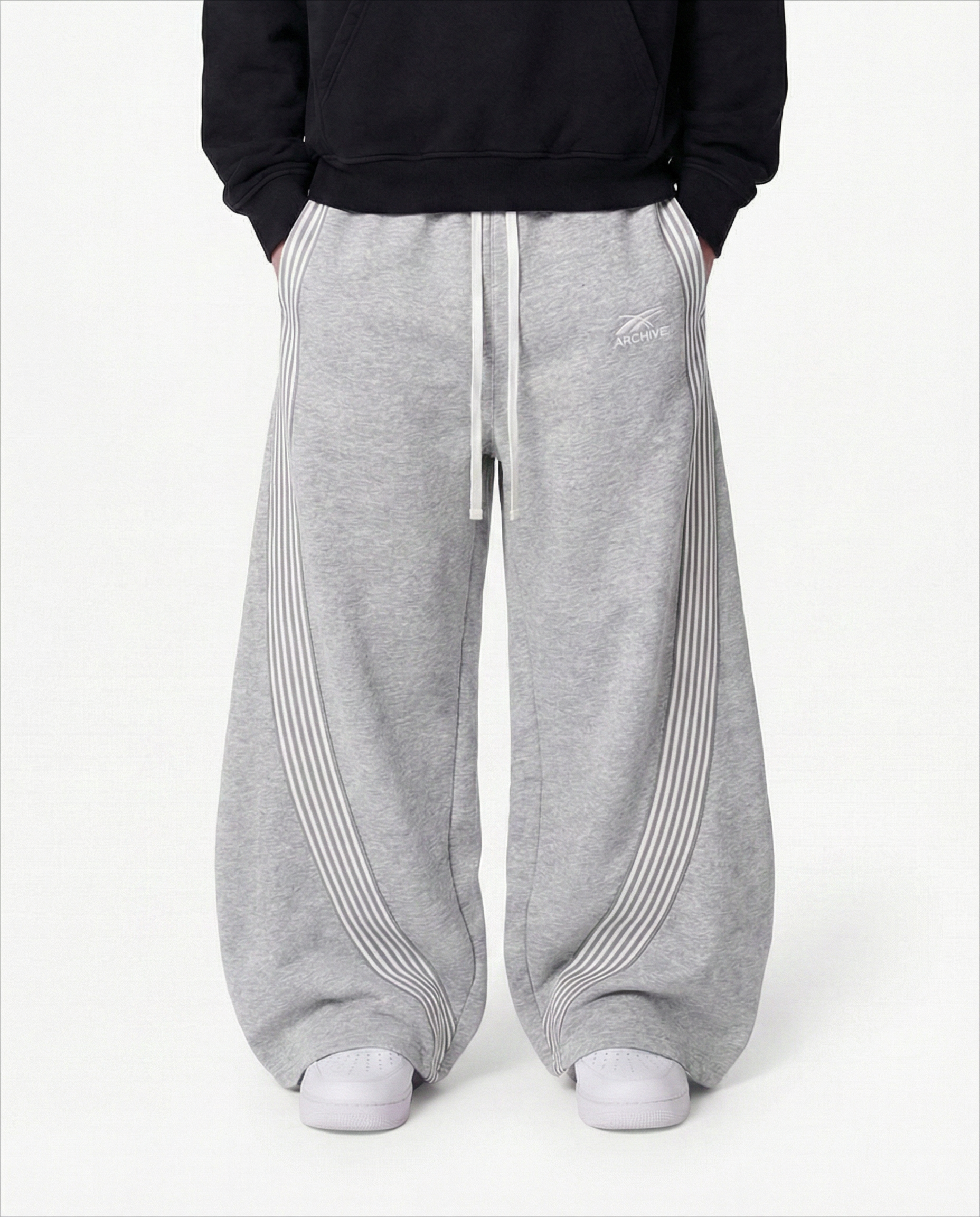 ARCHIVE ESSENTIAL WIDELEG SWEATPANTS GRAY