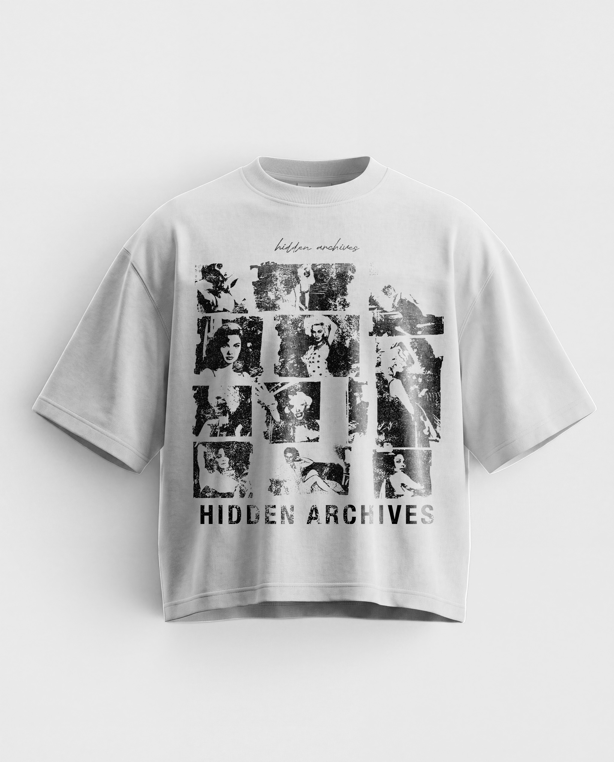 'HIDDEN ARCHIVES' GRAPHIC TEE