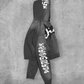 KHAÖS ZIP-UP HOODIE GRAY