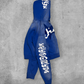 KHAÖS ZIP-UP HOODIE BLUE