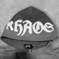KHAÖS ZIP-UP HOODIE GRAY