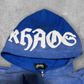 KHAÖS ZIP-UP HOODIE BLUE