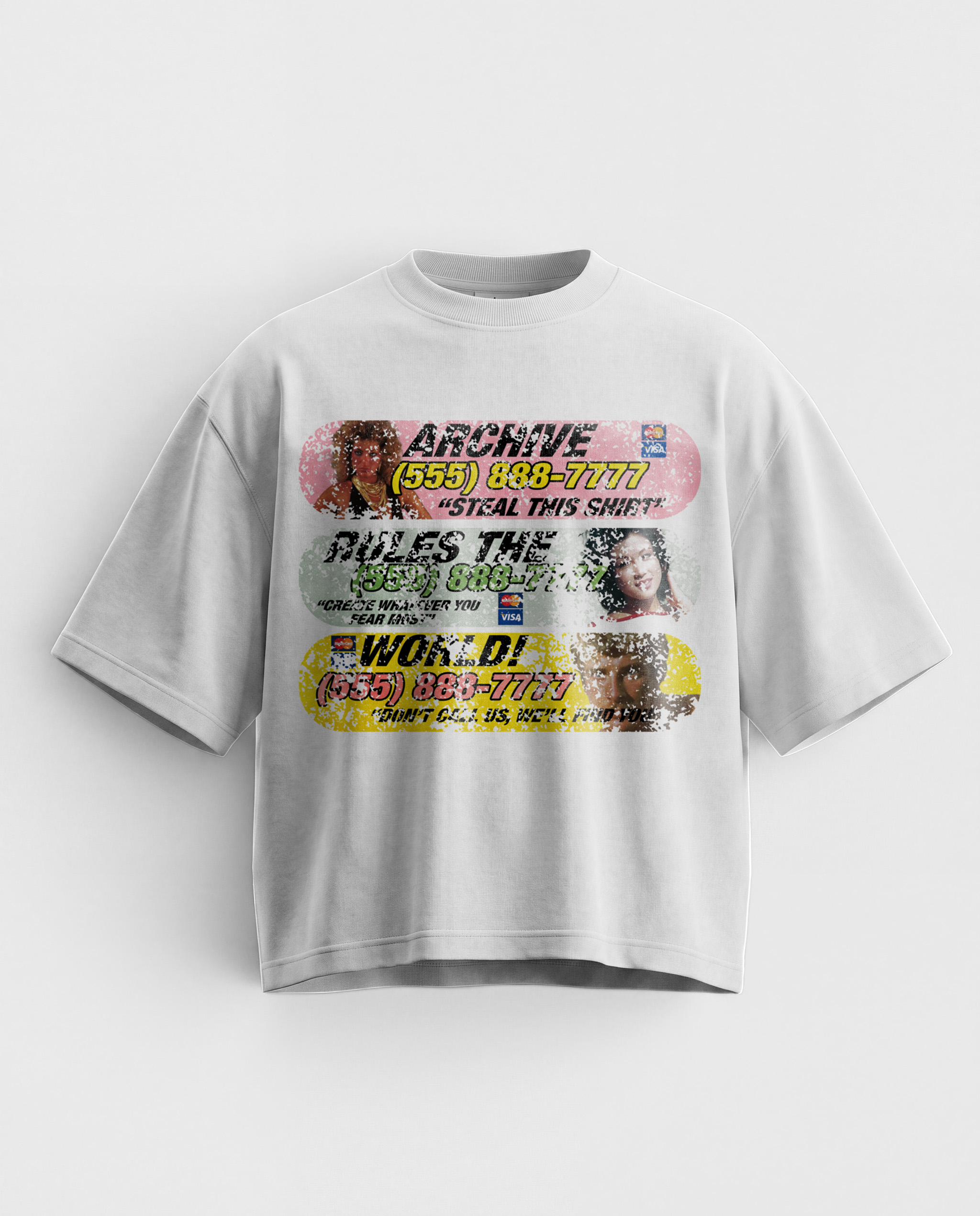 'HOTLINE' GRAPHIC TEE