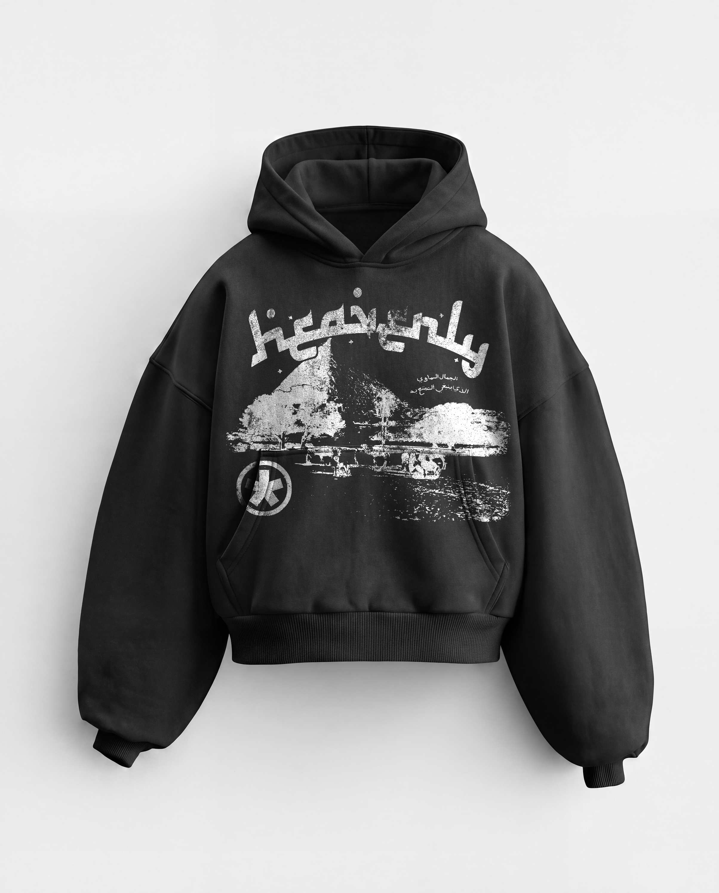 'HEAVENLY II' 500G HEAVYWEIGHT HOODIE