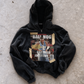 'BALLHOG' HEAVYWEIGHT BOXY ZIPUP HOODIE — Black — additional product view