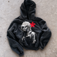 'VAMP' 500G HEAVYWEIGHT HOODIE — Black — additional product view