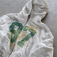 '97' HEAVYWEIGHT BOXY ZIPUP HOODIE — White — additional product view