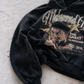'ALI' 500G HEAVYWEIGHT HOODIE — Black — additional product view