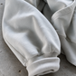 'JULY1974' HEAVYWEIGHT BOXY ZIPUP HOODIE — White — additional product view