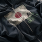'JAPAN' HEAVYWEIGHT BOXY ZIPUP HOODIE — Black — additional product view