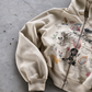 'GRAFFITI DREAMS' HEAVYWEIGHT BOXY ZIPUP HOODIE — Tan — additional product view