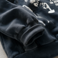 'VISIONARY X' 500G HEAVYWEIGHT HOODIE — Black — additional product view