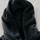 'NO WEAPON FORMED' HEAVYWEIGHT BOXY ZIPUP HOODIE — Black — additional product view