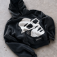 'ARCHIVE9 II' 500G HEAVYWEIGHT HOODIE — Black — additional product view
