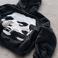 'ALTER-EGO' 500G HEAVYWEIGHT HOODIE — Black — additional product view
