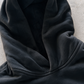 'HEAVENLY' 500G HEAVYWEIGHT HOODIE — Black — additional product view