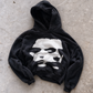 'ALTER-EGO' 500G HEAVYWEIGHT HOODIE — Black — additional product view