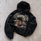 'ALI' 500G HEAVYWEIGHT HOODIE — Black — additional product view