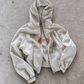 'JAPAN' HEAVYWEIGHT BOXY ZIPUP HOODIE — White — additional product view