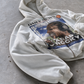 'ROCKY' HEAVYWEIGHT BOXY ZIPUP HOODIE — White — additional product view
