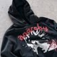 'ANARCHY' 500G HEAVYWEIGHT HOODIE — Black — additional product view
