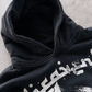 'HEAVENLY II' 500G HEAVYWEIGHT HOODIE — Black — additional product view
