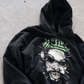 'THE WORM' 500G HEAVYWEIGHT HOODIE — Green — additional product view