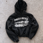 'HEAVENLY' 500G HEAVYWEIGHT HOODIE — Black — additional product view