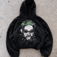 'THE WORM' 500G HEAVYWEIGHT HOODIE — Green — additional product view