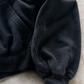 'ARCHIVE9' 500G HEAVYWEIGHT HOODIE — Black — additional product view
