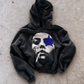 'LOST STAR' 500G HEAVYWEIGHT HOODIE — Blue — additional product view