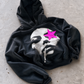 'LOST STAR' 500G HEAVYWEIGHT HOODIE — Pink — additional product view