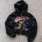 'MAMBA ARCHIVE' HEAVYWEIGHT BOXY ZIPUP HOODIE — Black — additional product view
