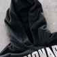 'VISIONARY X' 500G HEAVYWEIGHT HOODIE — Black — additional product view
