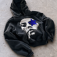 'LOST STAR' 500G HEAVYWEIGHT HOODIE — Blue — additional product view