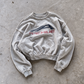 'ARCHIVE SPORT II' distressed crewneck sweatshirt in gray, front flat-lay view 5