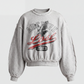 'LOST' DISTRESSTED CREWNECK SWEATSHIRT