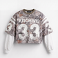 ARCHIVE #33 CAMO DOUBLE SLEEVED SHIRT