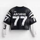 ARCHIVE #77 BLACK DOUBLE SLEEVED SHIRT