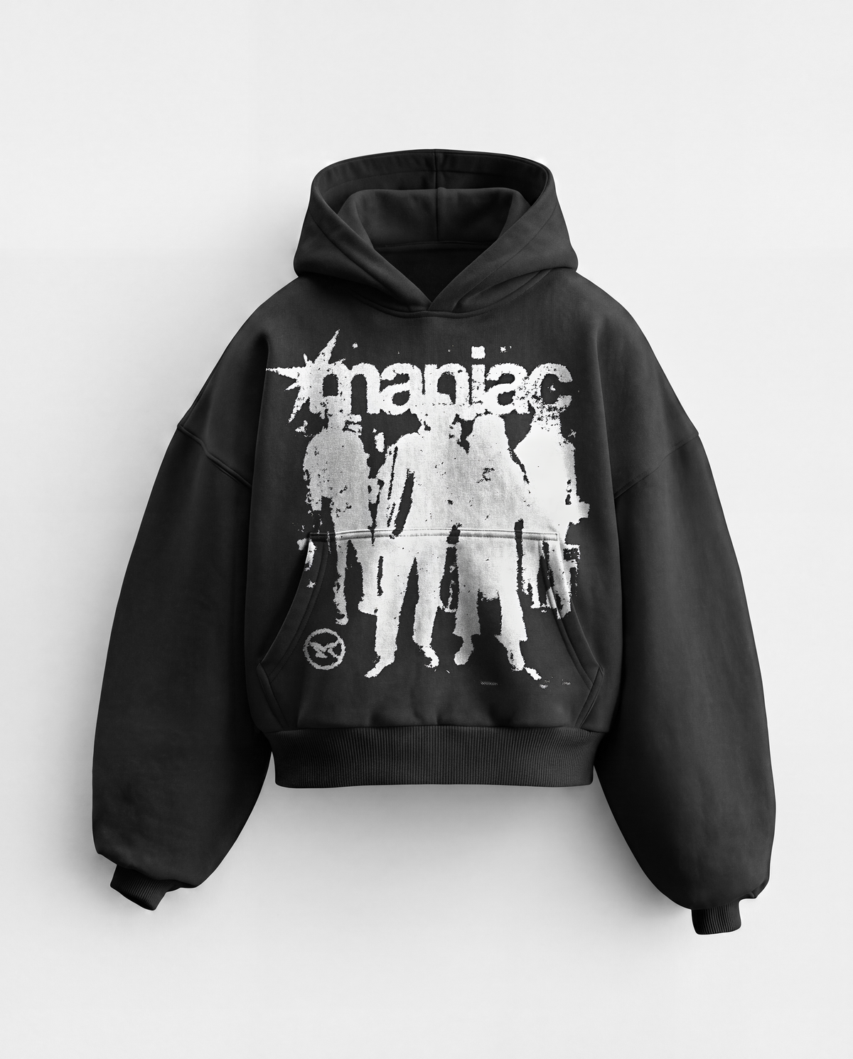 'MANIAC' 500G HEAVYWEIGHT HOODIE