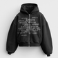 'MATRIX' HEAVYWEIGHT BOXY ZIPUP HOODIE