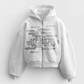 'MATRIX' HEAVYWEIGHT BOXY ZIPUP HOODIE
