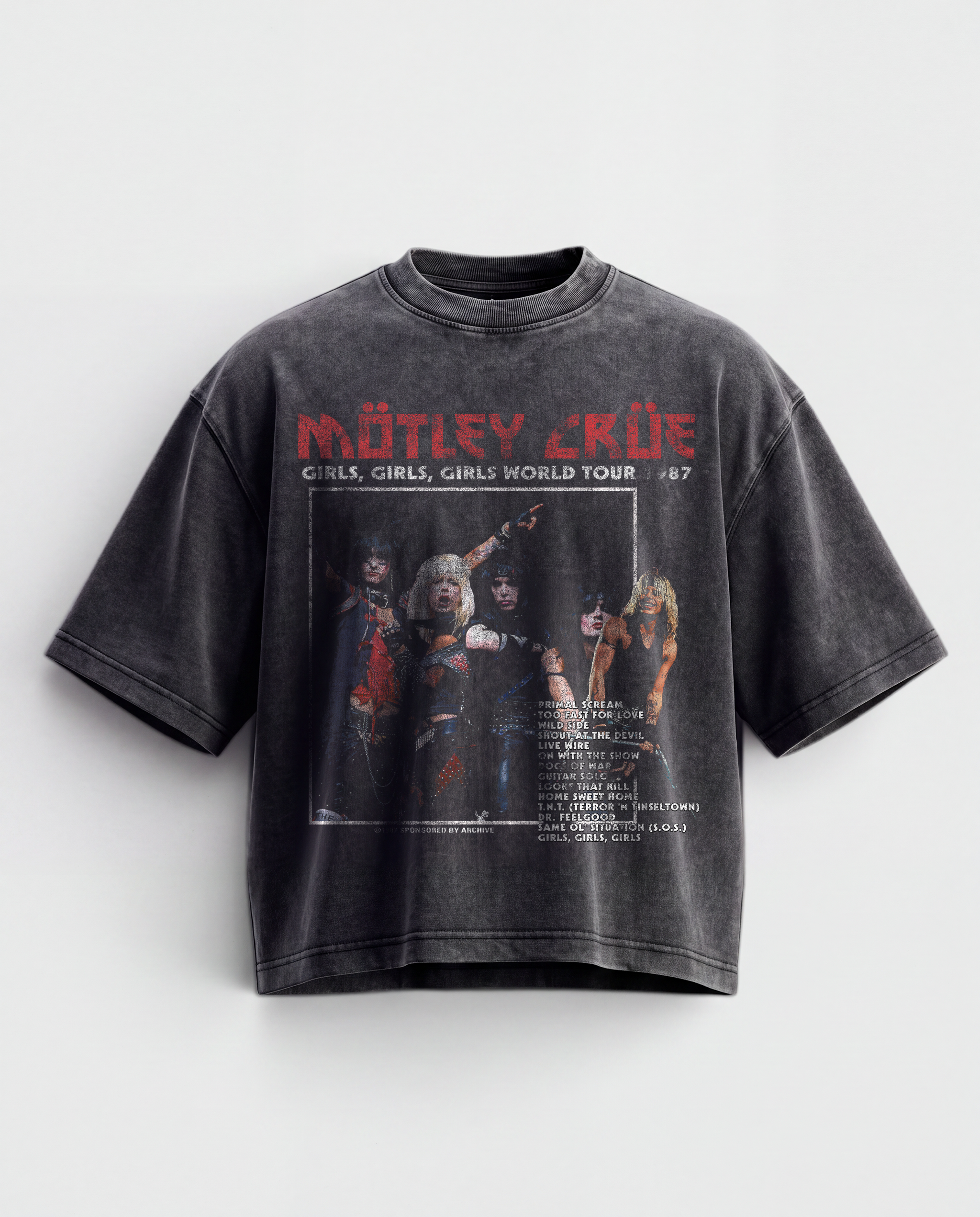 'MÖTLEY CRÜE' GRAPHIC TEE