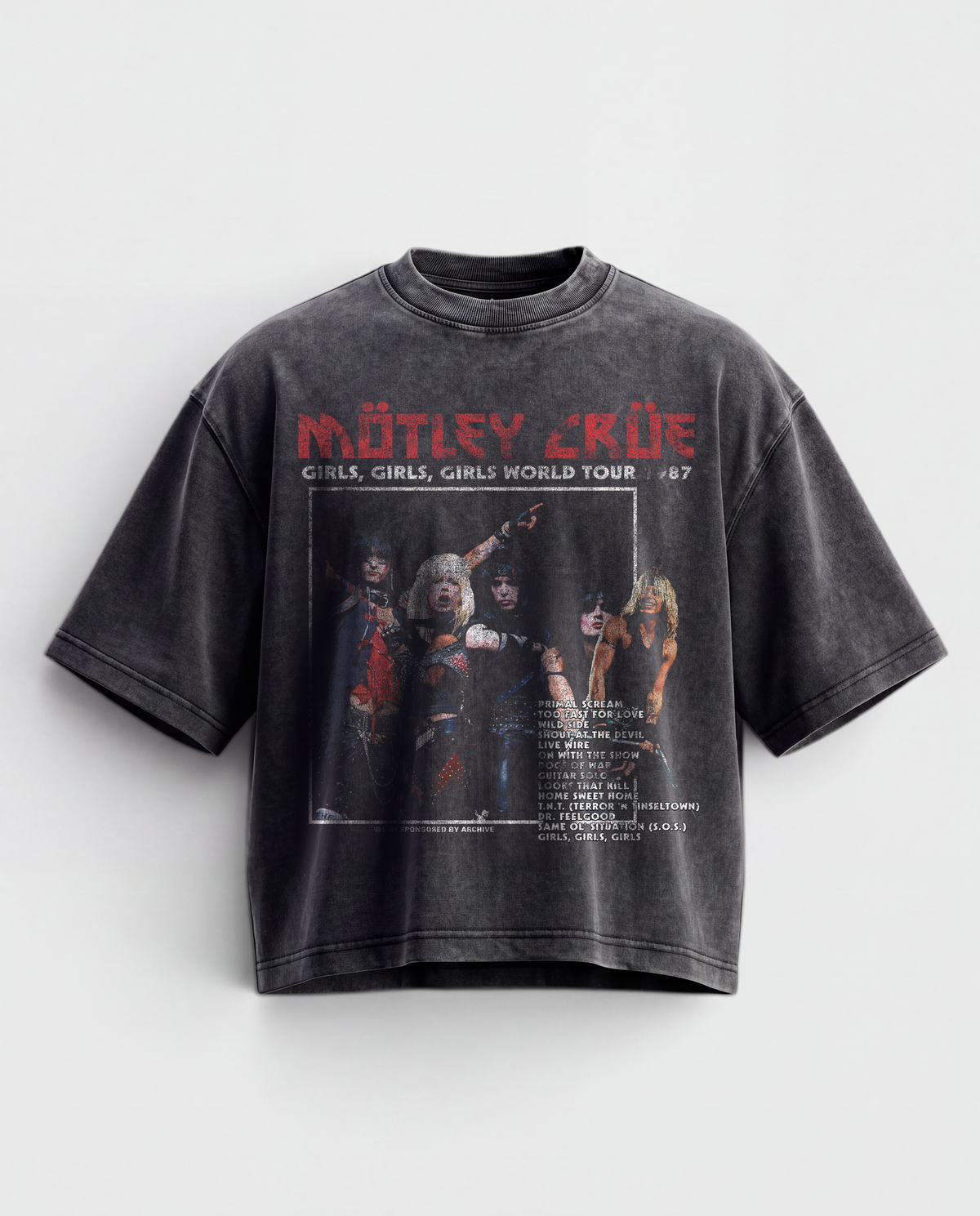 'MÖTLEY CRÜE' GRAPHIC TEE