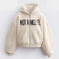 'NOT A MODEL' HEAVYWEIGHT BOXY ZIPUP HOODIE