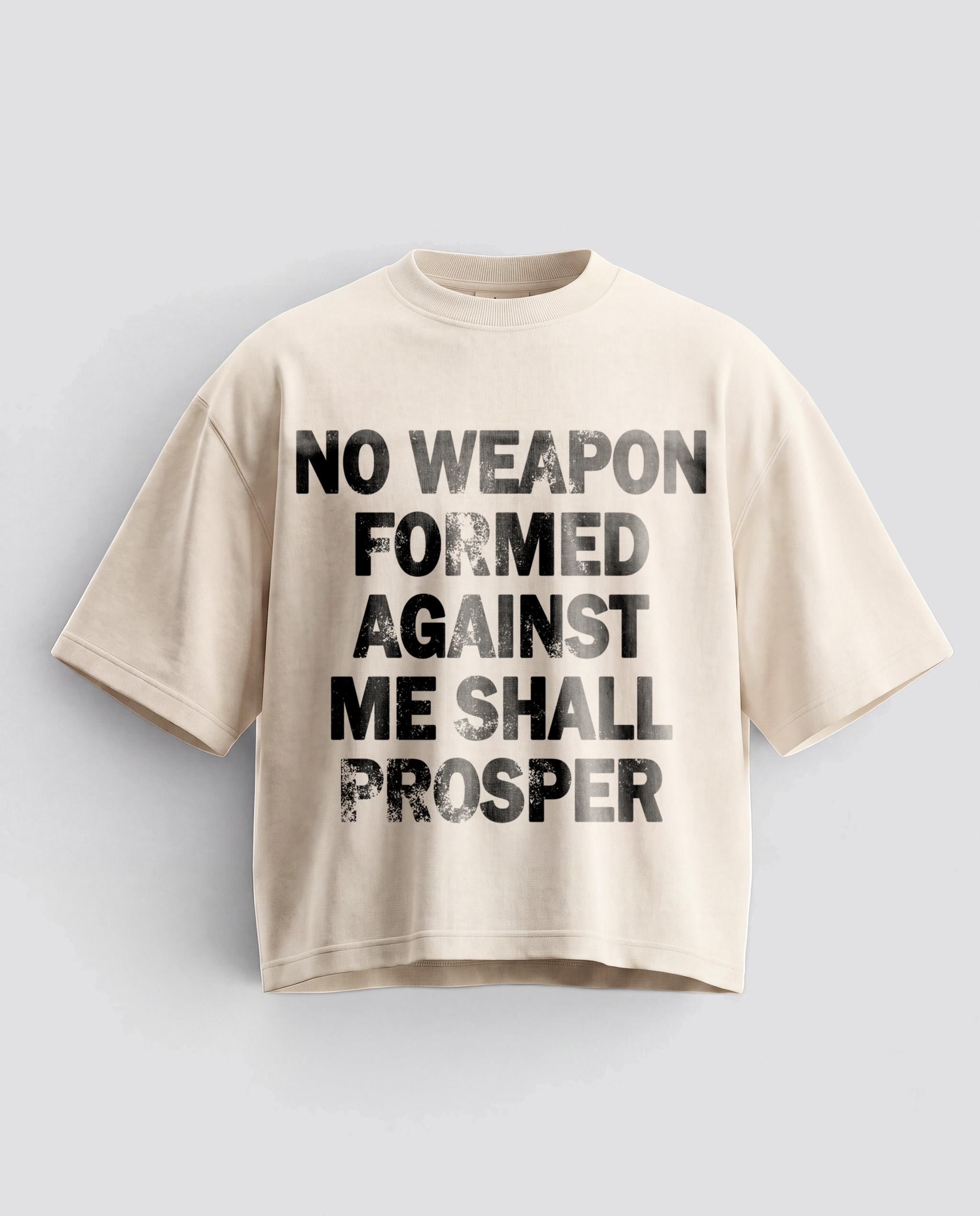 'NO WEAPON FORMED' GRAPHIC TEE